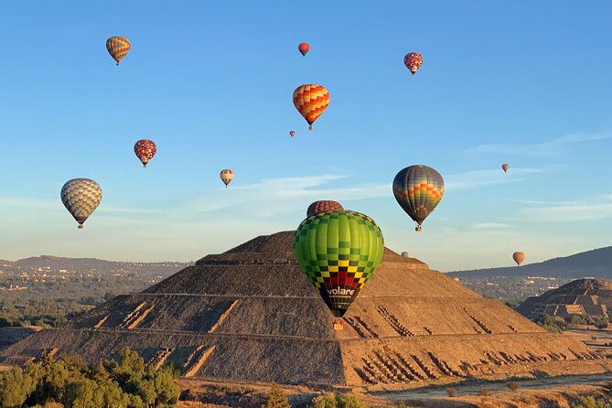 Go hot air ballooning over Teotihuacan